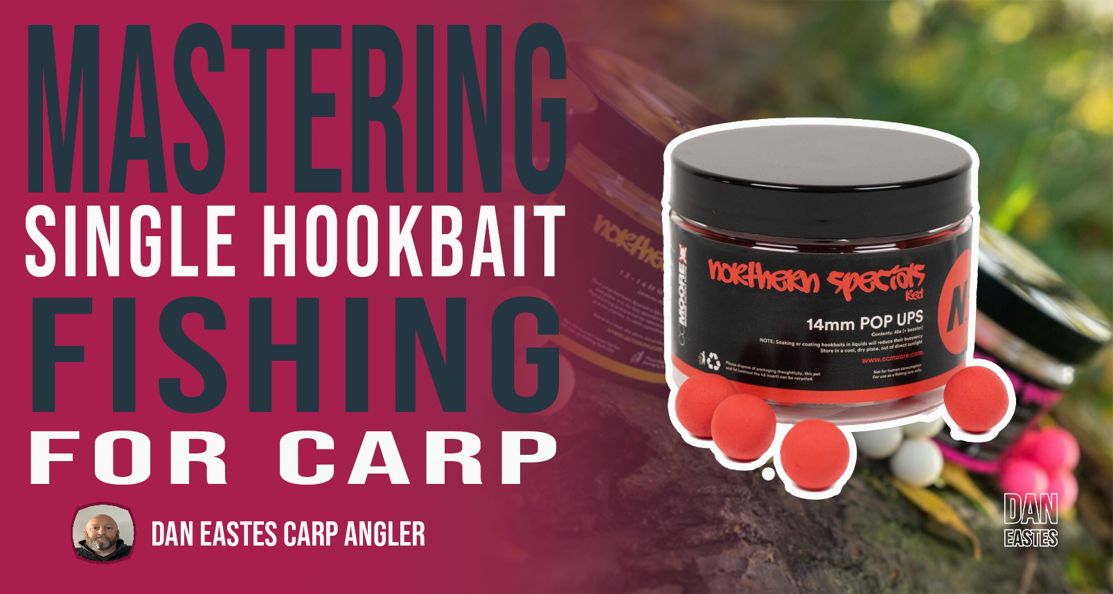 A close-up of a container, perfect for mastering single hookbait fishing, ideal for attracting carp.