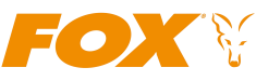 The image shows the FOX logo in bold orange text with an artistic portrayal of an animal's head, possibly a fox, to the right of the text. The animal's head is stylized with sharp lines and minimal details. The background is white.